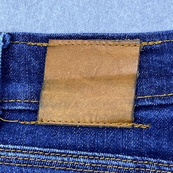 Origin Jeans Mens *37x29 ACTUAL Blue Straight Dark Wash Legit Fit USA Made (34C) - Picture 13 of 14